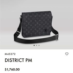 Louis Vuitton District PM Messenger Bag